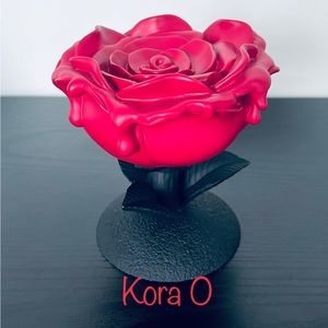 BBW Red Rose Candle Holder NEW